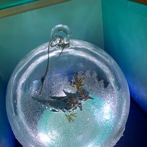 Authentic brand new absolutely stunning Tiffany three ornament or Christmas gift